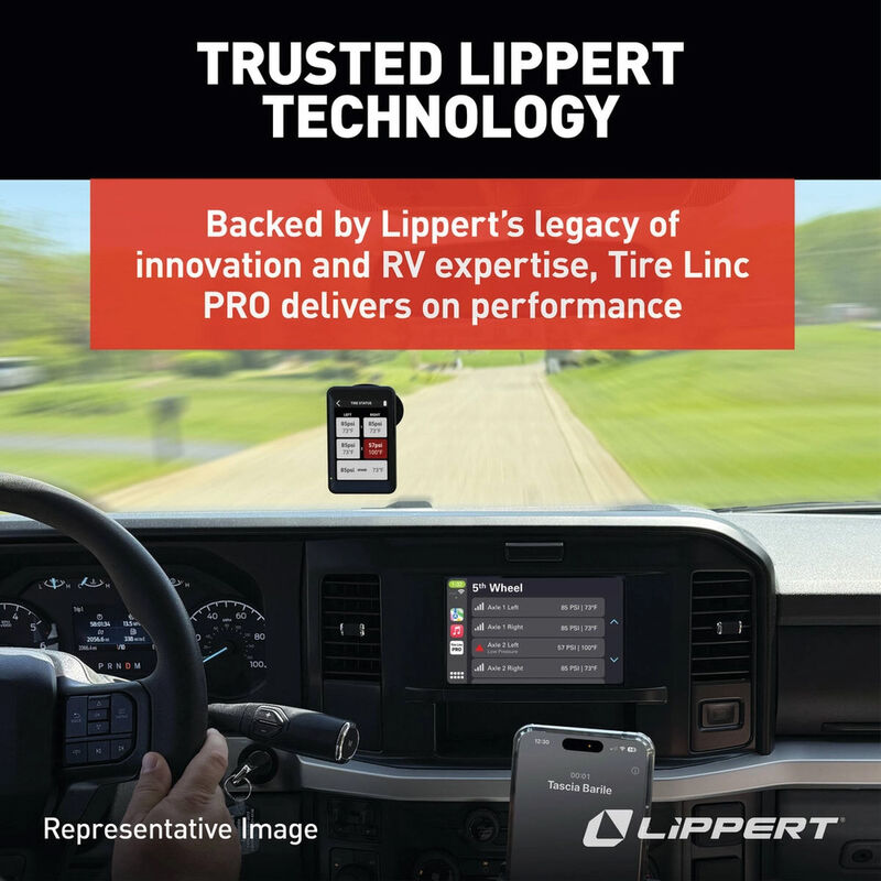 Lippert Tire Linc PRO RV TPMS Tire Pressure Monitoring System Upgrade Kit image number 8