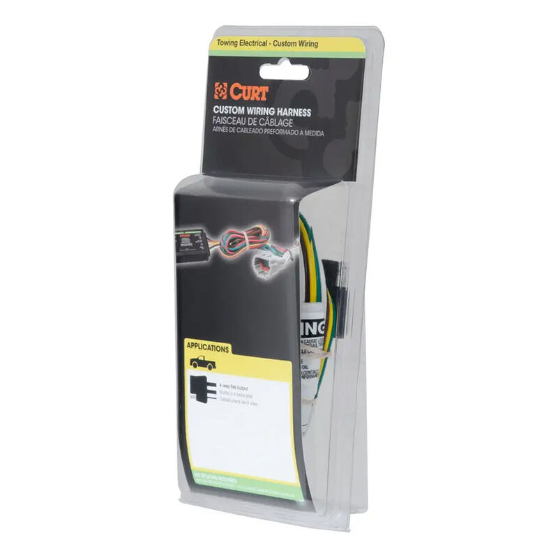 CURT 55315 Custom Wiring, 4-Way Flat, Select GMC C1500, C2500, C3500, K1500, K2500, K3500 image number 7