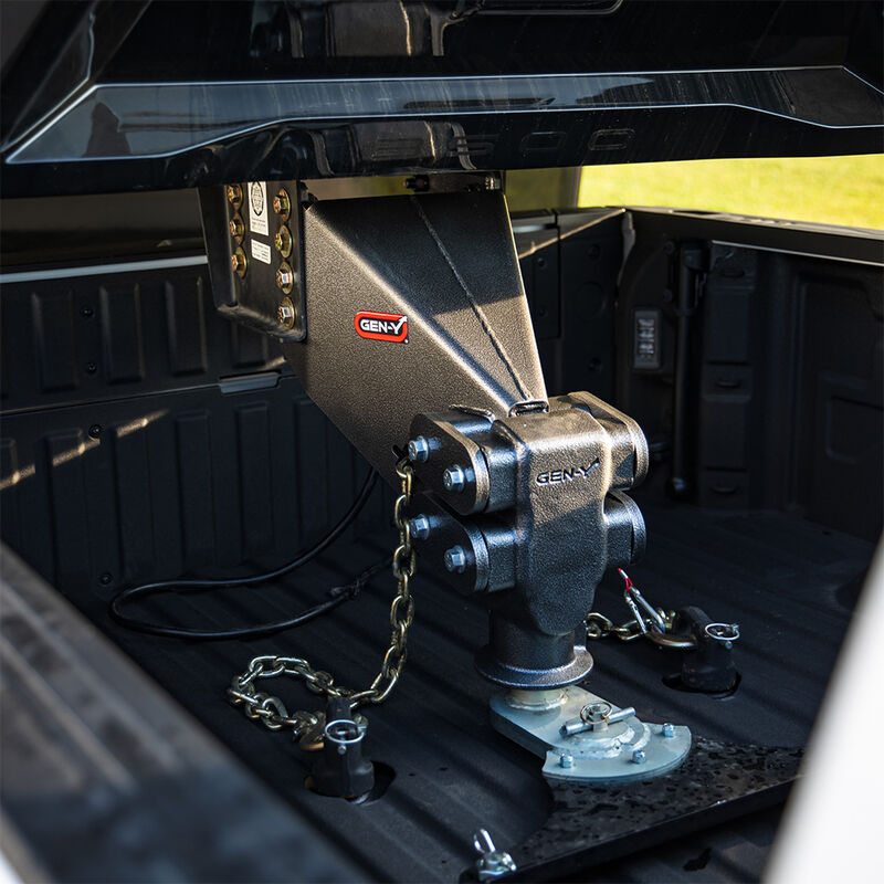 Gen-Y Hitch Executive SnapLatch Rhino 5th Wheel Pin Box Replacement with Gooseneck 2-5/16" Coupler, 2.5K-4.5K Pin Weight, 30K Towing image number 7