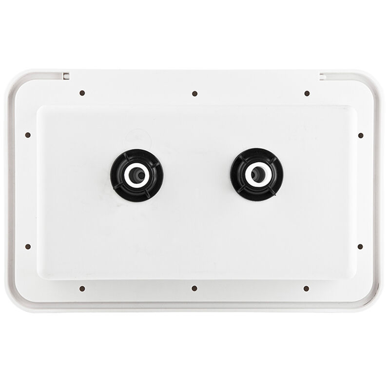 Dura Faucet RV Exterior Shower Box Kit, White image number 4