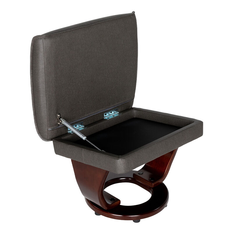 Thomas Payne Luxury Euro Chair with Storage Ottoman image number 3