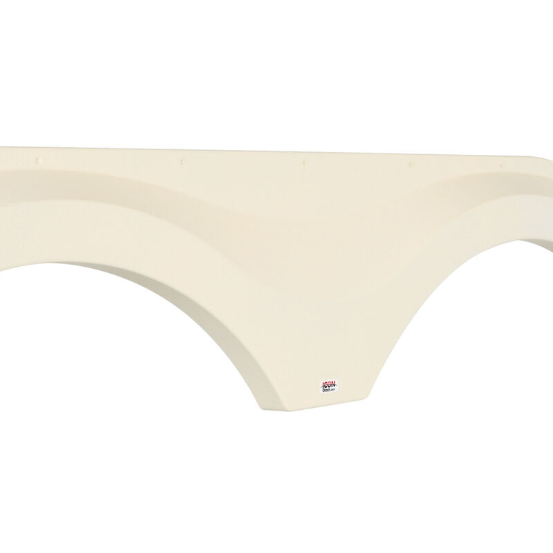Palomino FS6559 Tandem Axle Fender Skirt, Colonial White image number 6