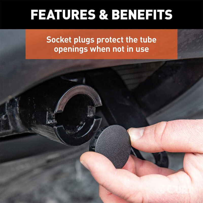 CURT 70110 Custom Tow Bar Base Plate, Select Jeep Wrangler JK image number 7