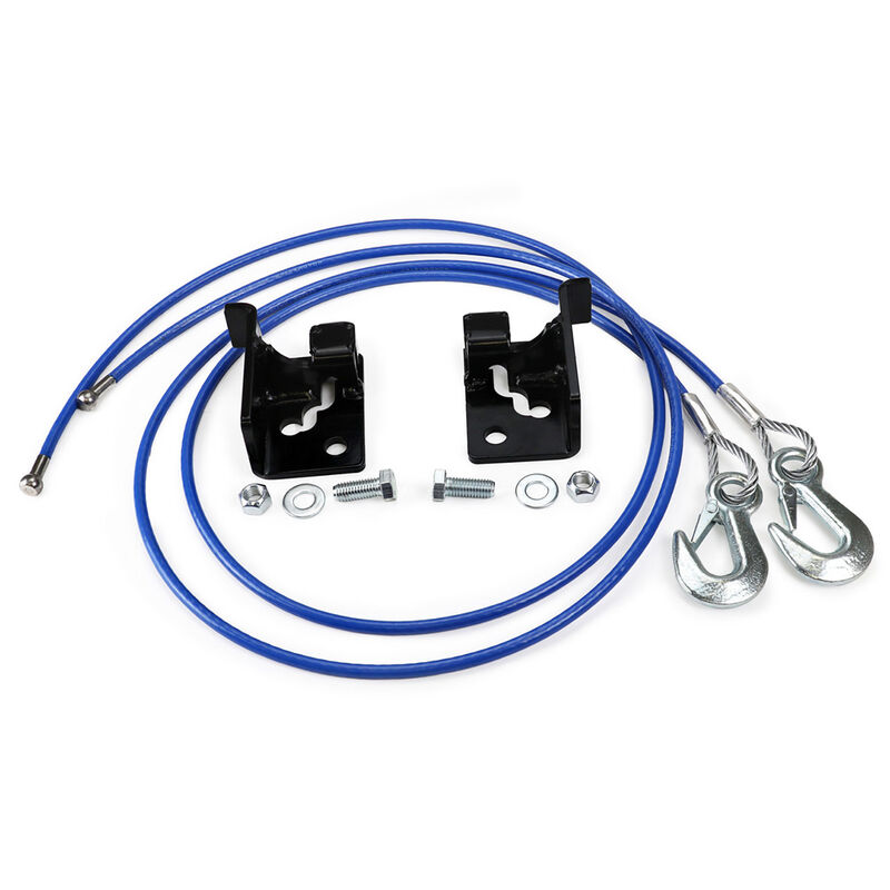Roadmaster EZ Hook 68" Safety Cables with anchors & 8k LB capacity image number 1