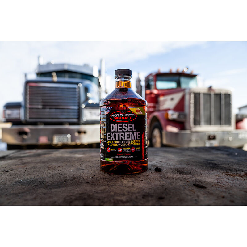 Hot Shot's Secret Diesel Extreme Concentrated Fuel Injector Cleaner and Cetane Booster, 2 Quarts image number 5