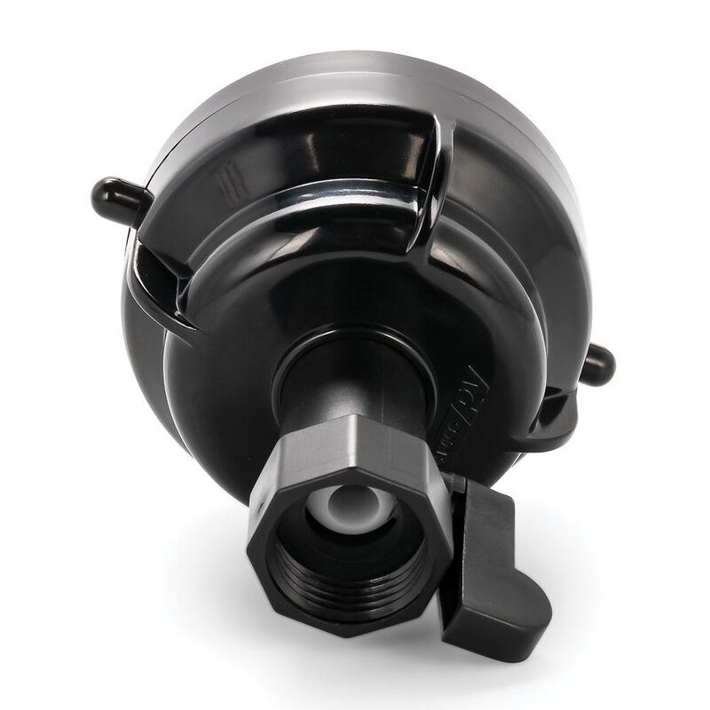 Camco RhinoFlex 10' Clean Out Hose with Rinser Cap image number 20