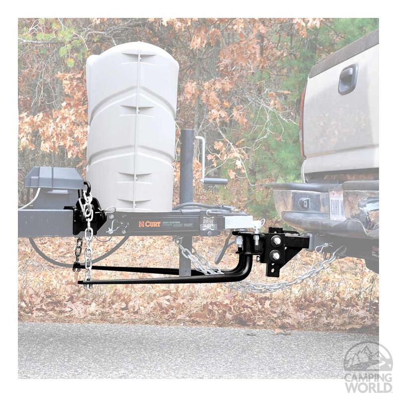 Curt Round Bar Weight Distribution Hitch with Integrated Lubrication, 14K image number 8