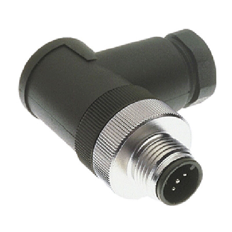 Maretron NMEA 2000 Network Micro/Mid Field Attachable Connector, 90&deg;/Male image number 1