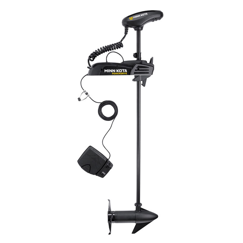 Minn Kota PowerDrive 55 Trolling Motor w/ Foot Pedal - 12V - 55LB - 54" image number 1