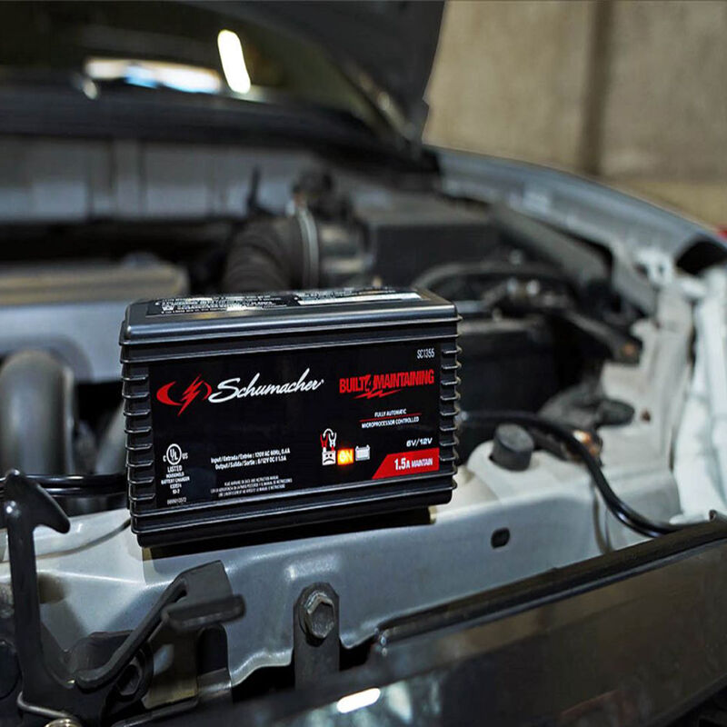 Schumacher SC1355 1.5A 6V/12V Fully Automatic Battery Maintainer image number 3