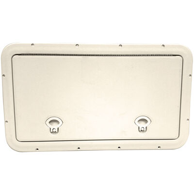 DPI Marine DPFFlush Series Hatch Door, 13" x 22-3/4" O.D. frame