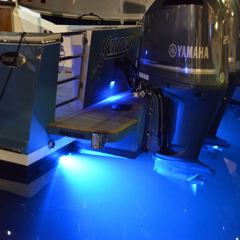 Lumitec SeaBlaze Mini LED Underwater Light, Pair, Blue image number 2