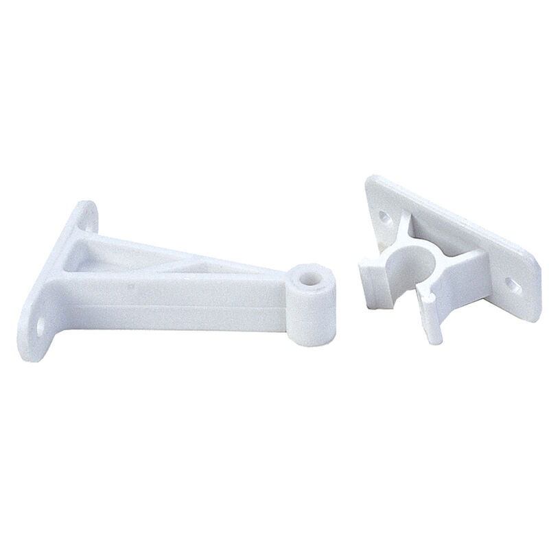 JR Products 3" C-Clip Door Holder, Polar White image number 1