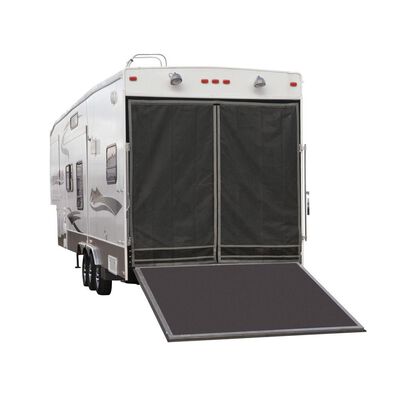 RV Toy Hauler Screen for Steel Frames