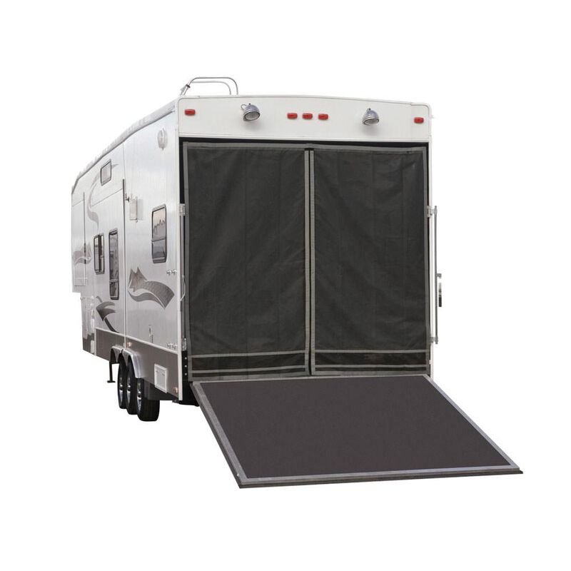 RV Toy Hauler Screen for Steel Frames image number 1