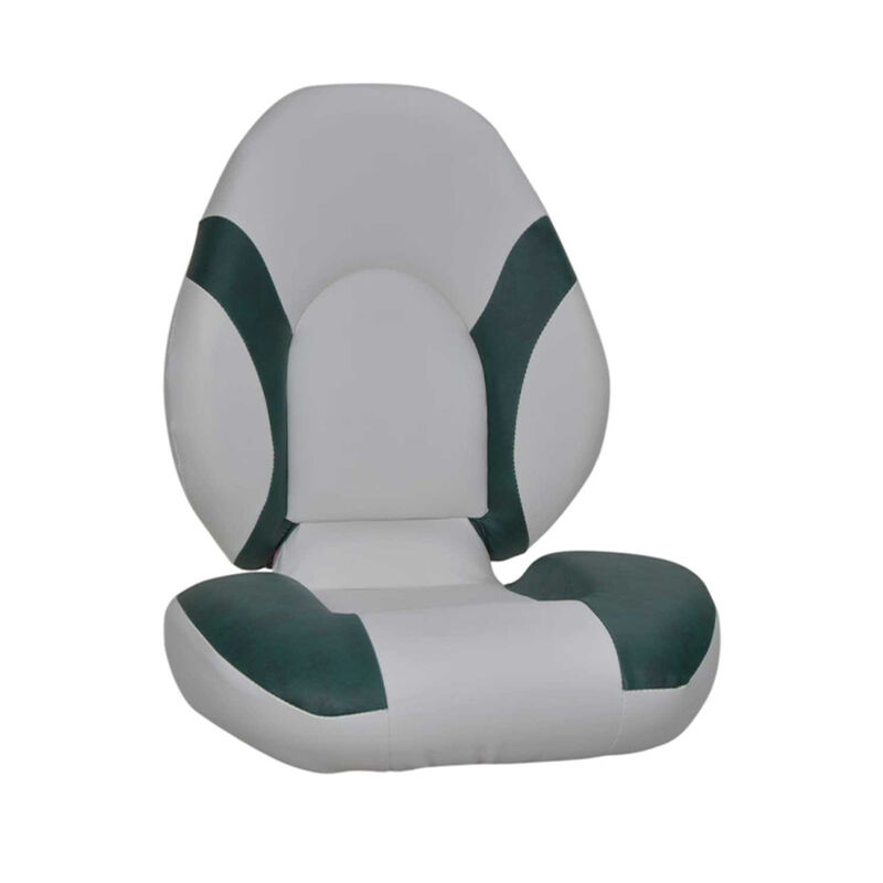Accent Series Boat Seat - Light Gray/Green image number 1