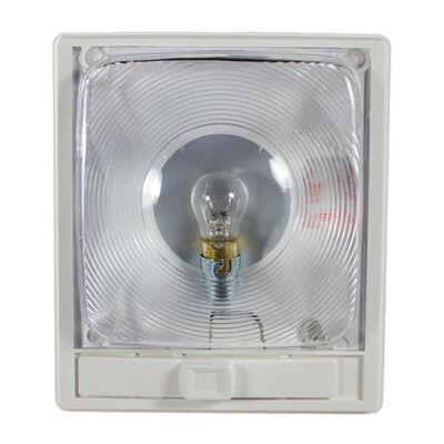 Arcon Dome Light, Clear Optic Lens; Incandescent Bulb