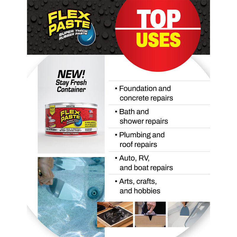Flex Paste MAX, 12 lbs., White image number 5