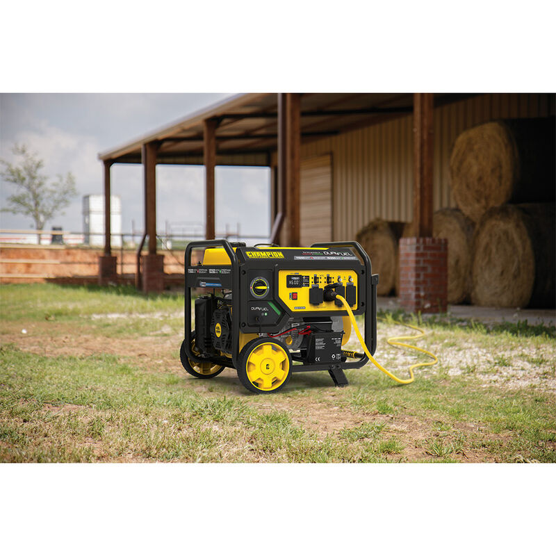 Champion 9200-Watt Electric-Start Dual-Fuel Home Backup Portable Generator image number 3