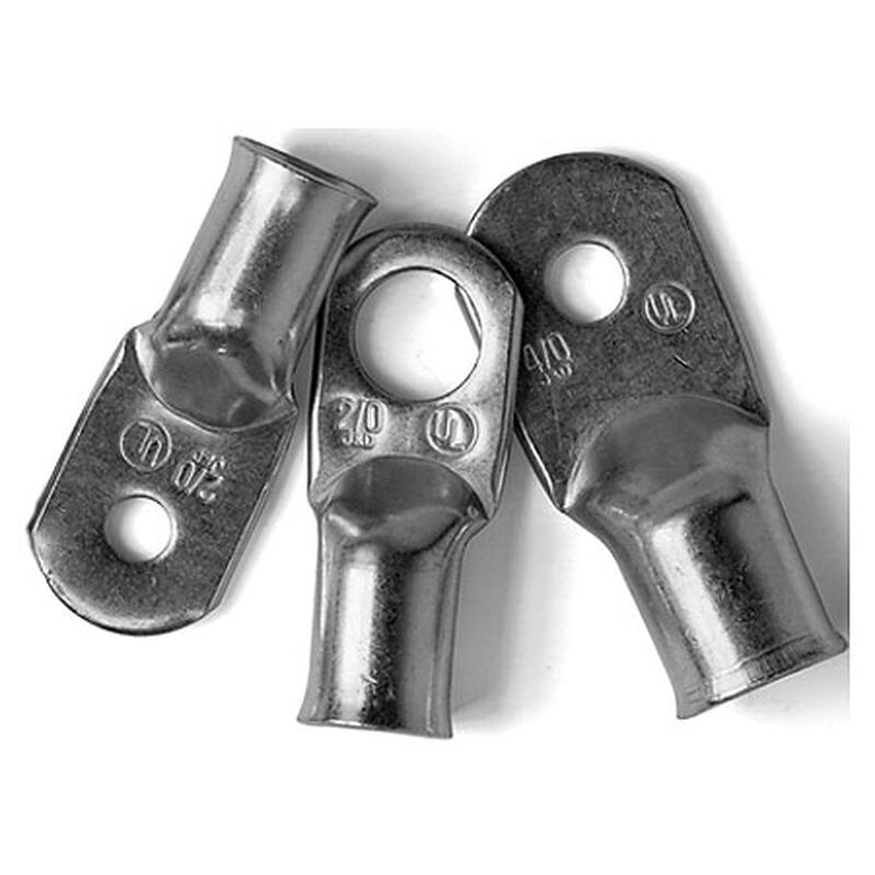Ancor Tinned Copper Lugs, 1/0 AWG, 5/16" Screw, 2-Pk. image number 1