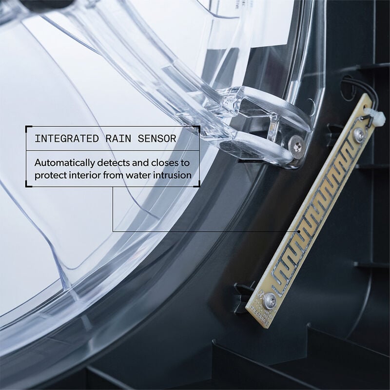 Dometic Fan-Tastic Vent FA95 Platinum Roof Fan with DryDock, Black image number 3