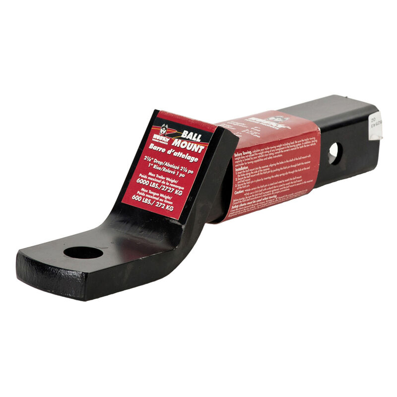 Husky Towing 2 Inch Receiver Trailer Hitch Ball Mount image number 1