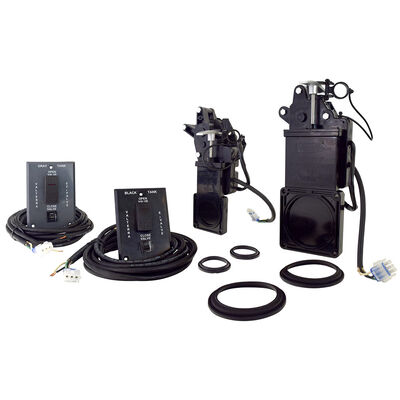 E-Valve Electric Waste Valve System with 2 Switches, 1-1/2" and 3", No Fittings