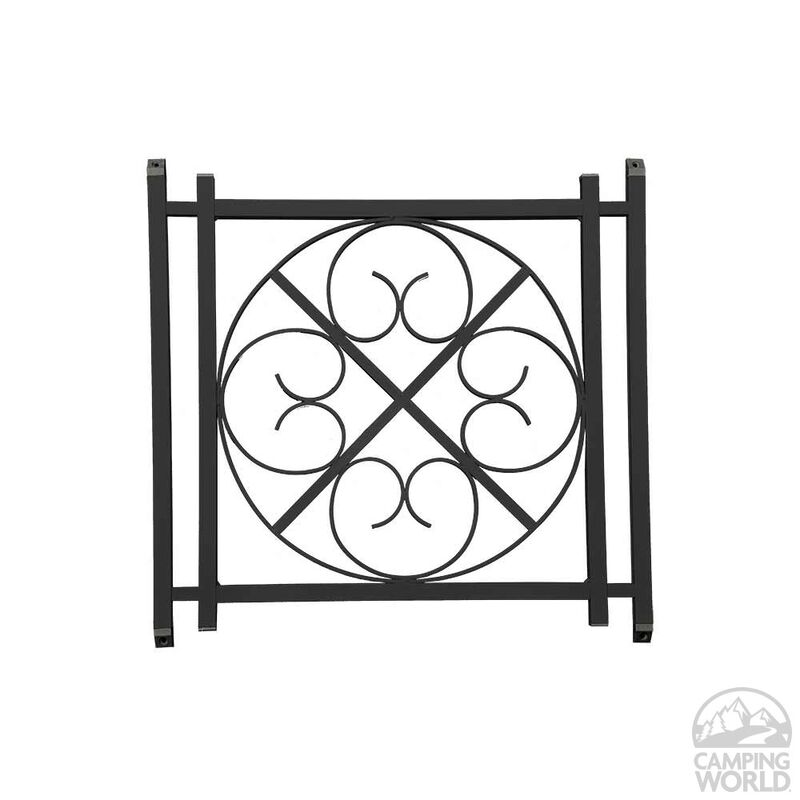 Screen Door Grille, Black image number 3