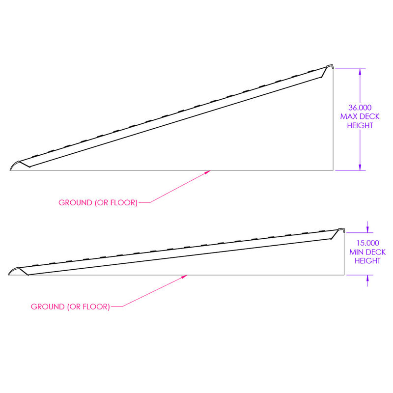 Gen-Y Hitch 6' Aluminum Loading Ramps, Pair image number 3