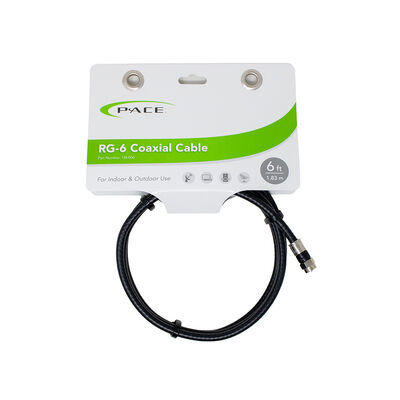 Pace International RG6 Coaxial Cable, 6'
