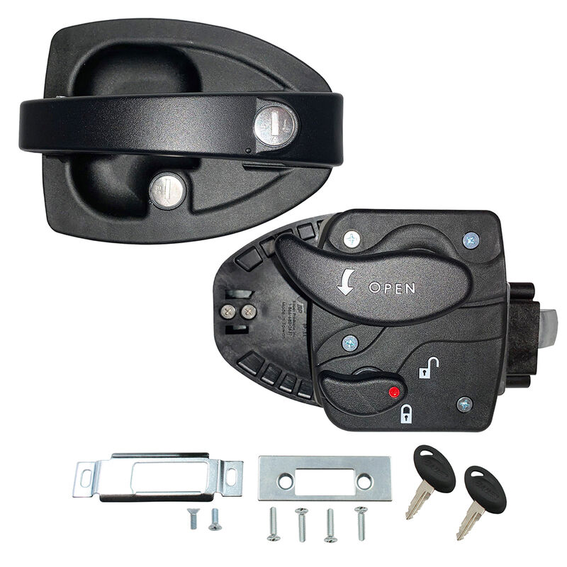 Bauer Squeeze Latch Entry Door Lock image number 1