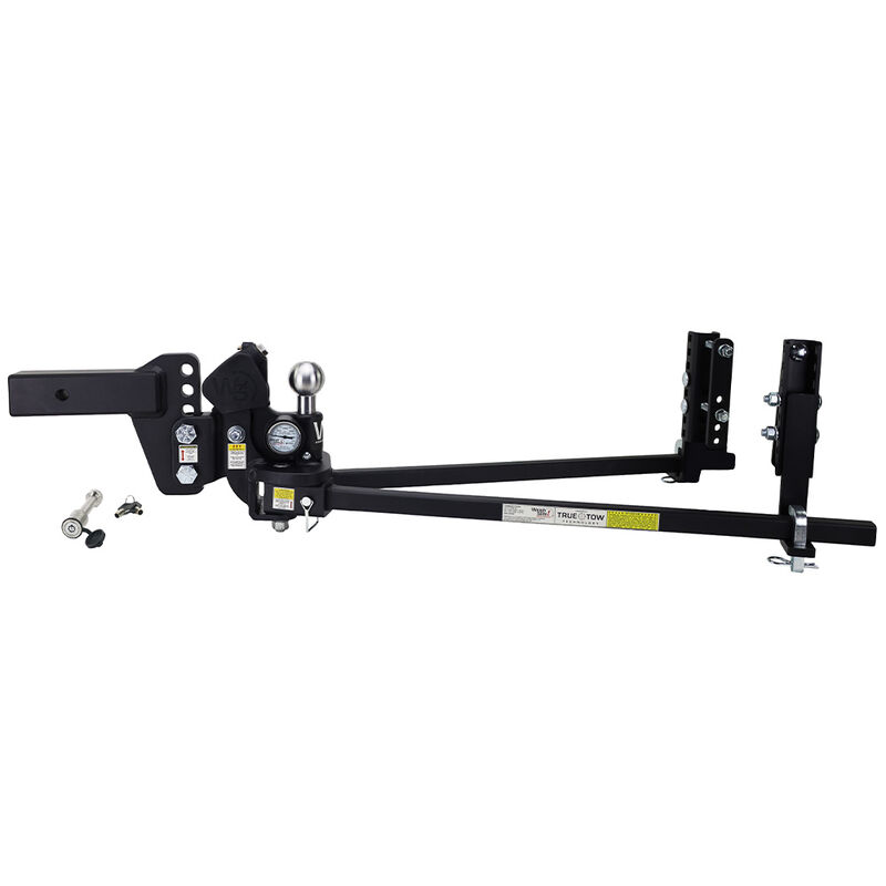 Weigh Safe TrueTow Middleweight WDH - 4" Drop, 2.5" Shank - 8,500 GTW w/Hitch Pin image number 1