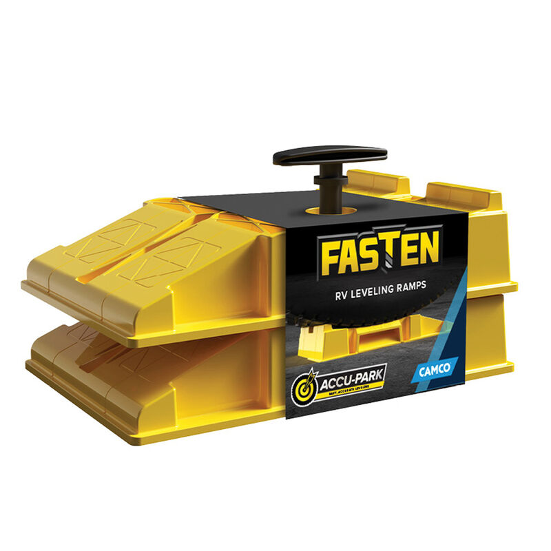 Camco FasTen-RV Leveling Ramps - 2-Pack image number 1