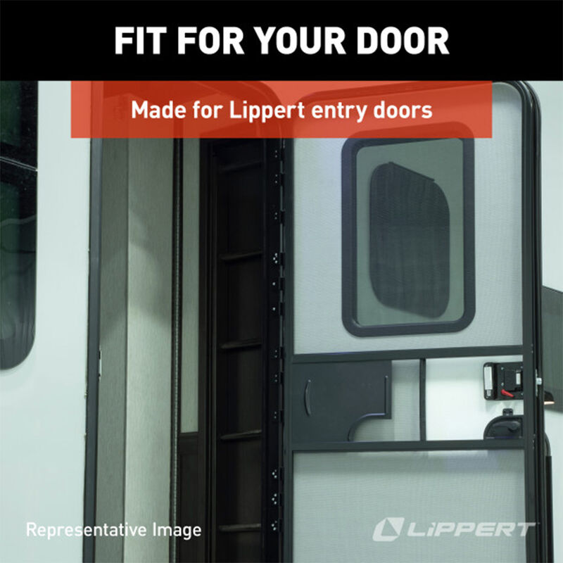 Lippert Friction Hinge Kit for RV Entry Doors - Black image number 6