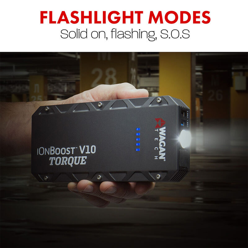 iOnBoost&trade; V10 TORQUE 1000 Peak Amps Jump Starter image number 6