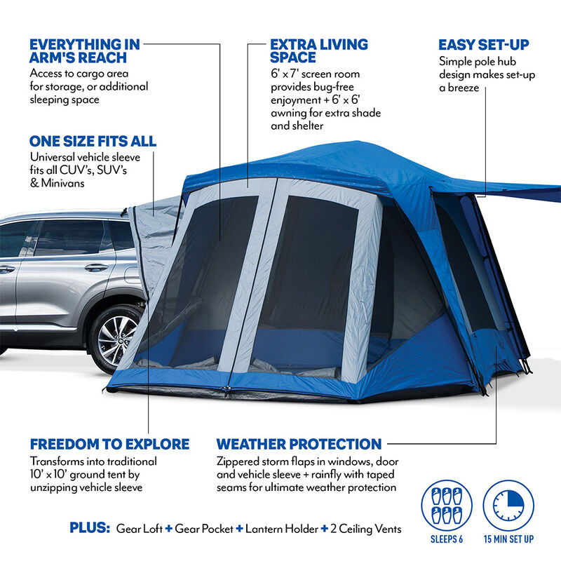 Napier 84000 Sportz SUV Tent with Screen Room image number 11