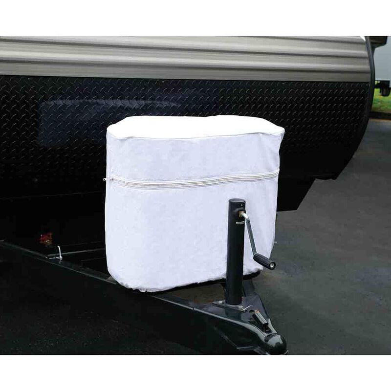 Elements Vinyl LP Double Cylinder Cover, White, 20 lb. image number 1