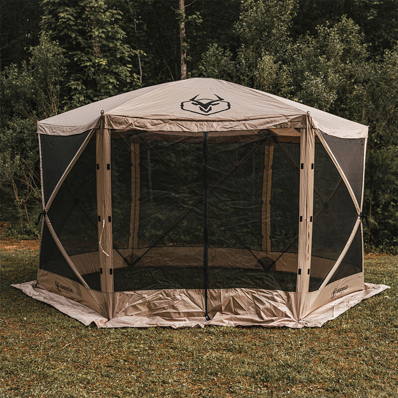 Gazelle G6 6-Sided Portable Gazebo with TriTech Mesh image number 4