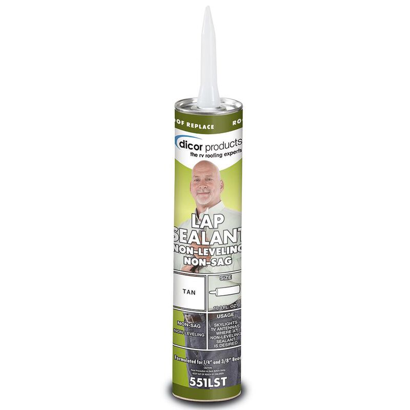 Non-Sag Lap Sealant, 10.3 oz. tube - Tan image number 1