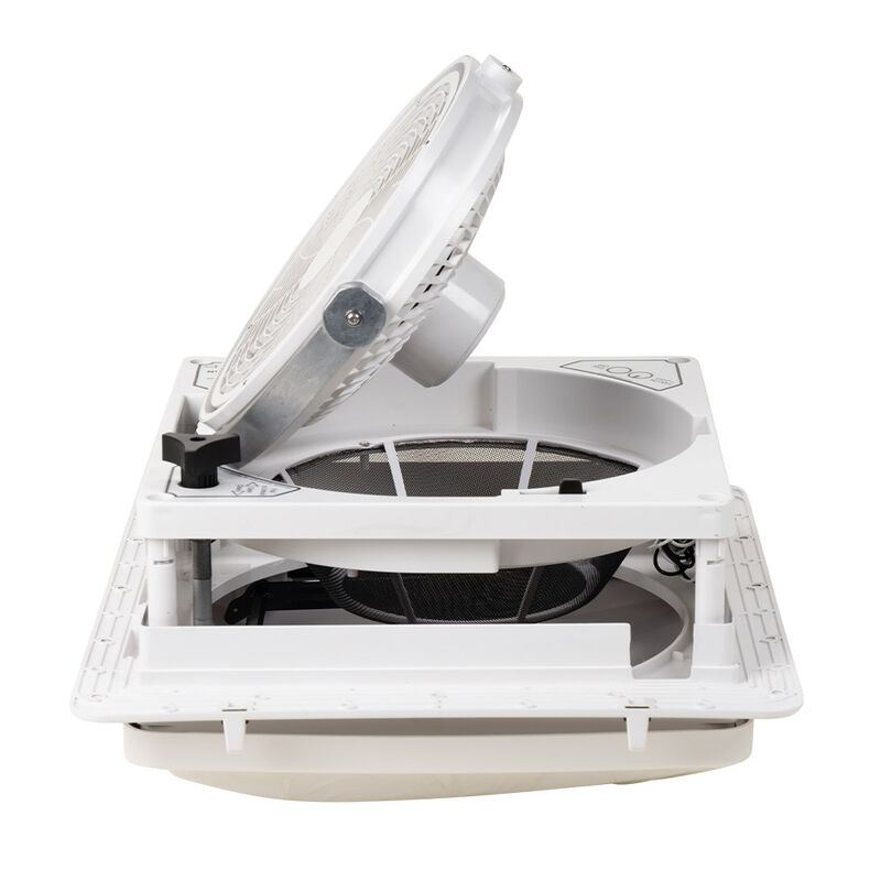MaxxAir MaxxFan Pivoting Directional RV Rooftop Fan, White image number 4