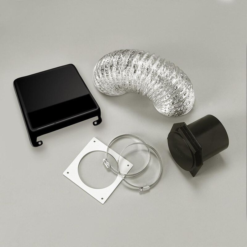 Splendide Dryer Vent Kit, Black image number 2