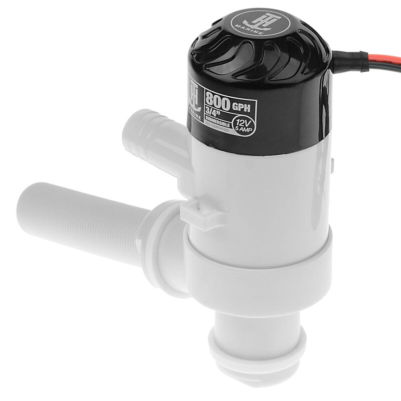 Boating Essentials 800 GPH Thru-Hull Livewell Pump image number 1