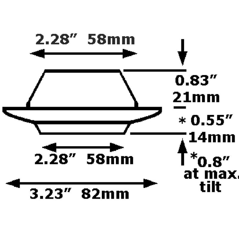 FriLight Comet R Adjustable Recess 12 volt LED Ceiling Light image number 6