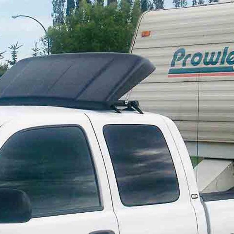 ICON Technologies WD500 AeroShield Wind Deflector, 48" x 22", Black image number 3