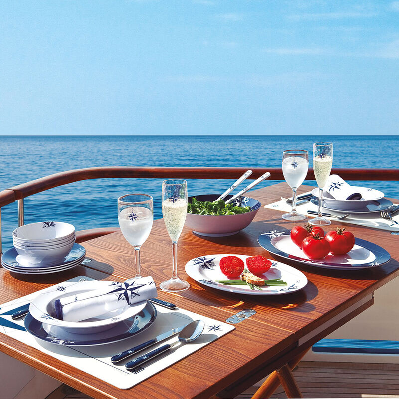 Northwind 16 Piece Tableware Set & Basket, Service for 4 image number 2