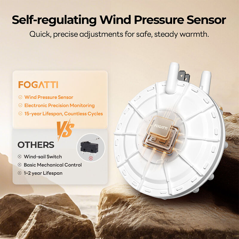 Fogatti 25K BTU RV Furnace w/ Smart Wired Controller (No Door) image number 8