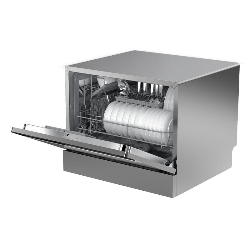 CONTOURE Compact Countertop or Built-In Dishwasher, Titanium image number 4