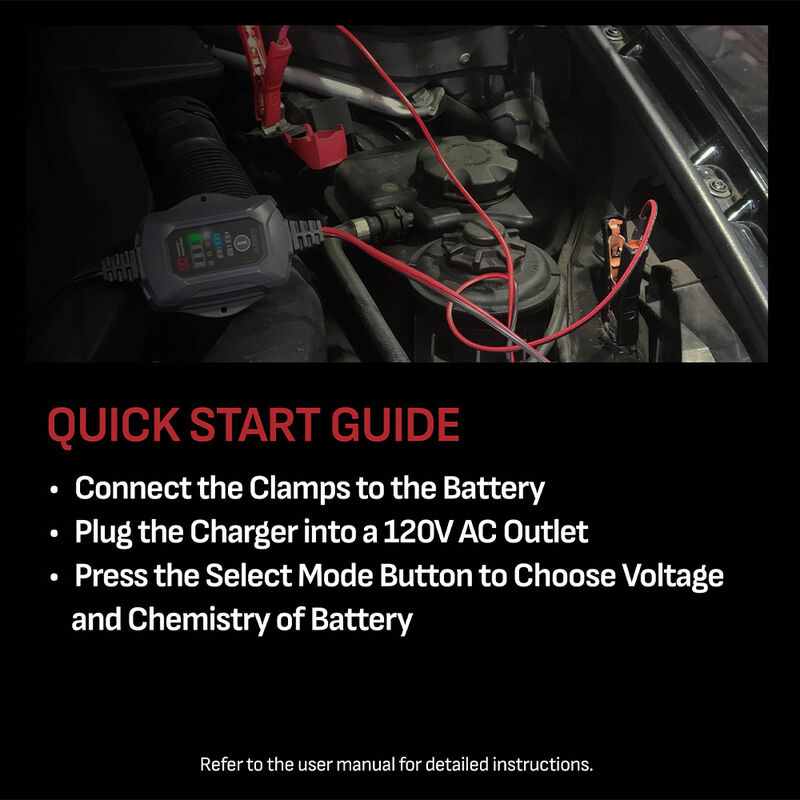 Schumacher SC1678 2A 12V Battery Charger and Maintainer image number 4