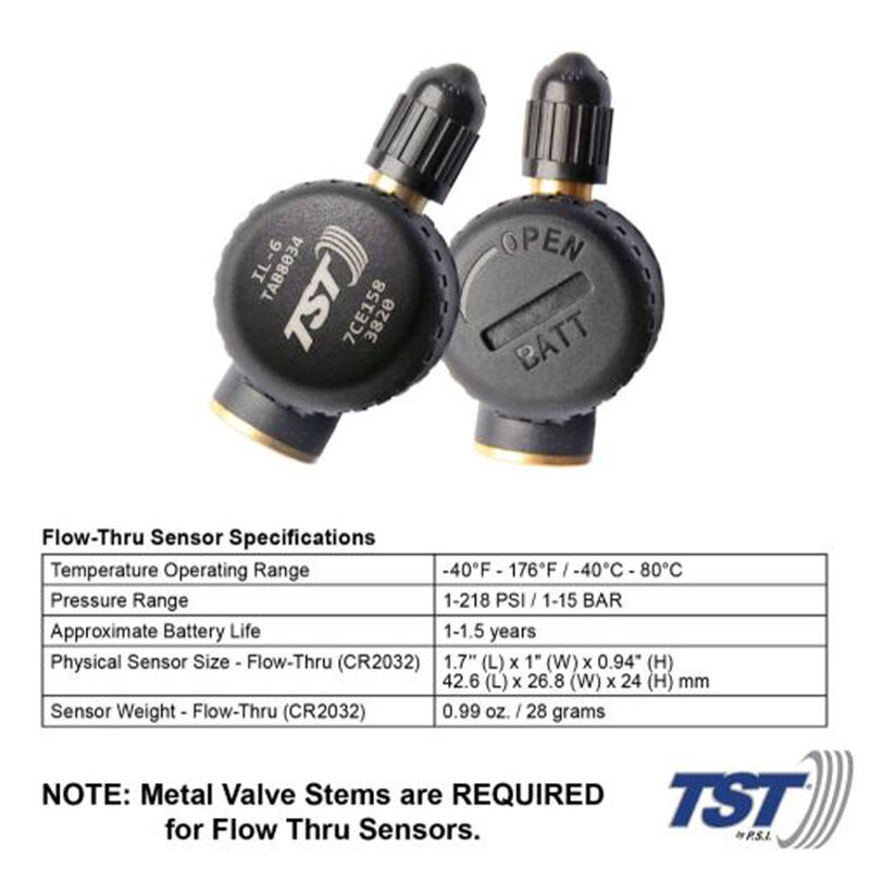 TST 507 Series 6 Flow Thru Sensor TPMS System with Color Display image number 3