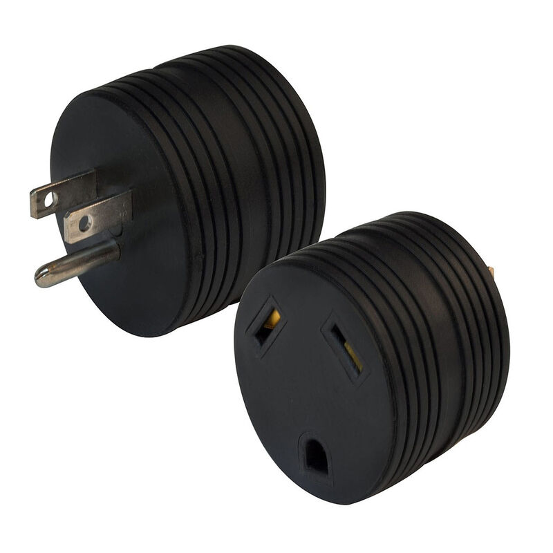 Valterra 15A Male to 30A Female Round Adaptor Plug image number 1